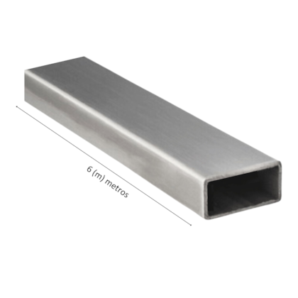 Tubo Retangular Metalon 60 x 40mm (6cmx4cm) Aço Carbono