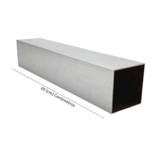 Tubo Quadrado Galvanizado 55x55mm (5.5cm) Aço Carbono Durável