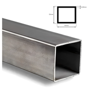 Tubo Quadrado Galvanizado 55x55mm (5.5cm) Aço Carbono Durável