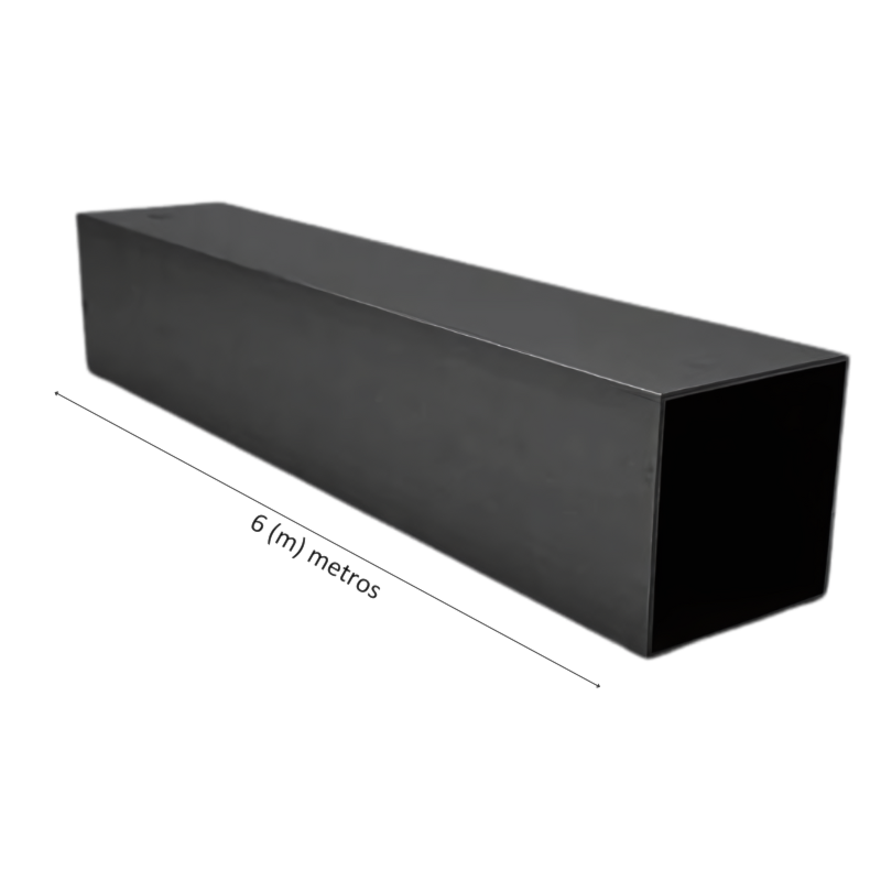Tubo Quadrado Metalon 70 x 70mm (7cmx7cm) Aço Carbono