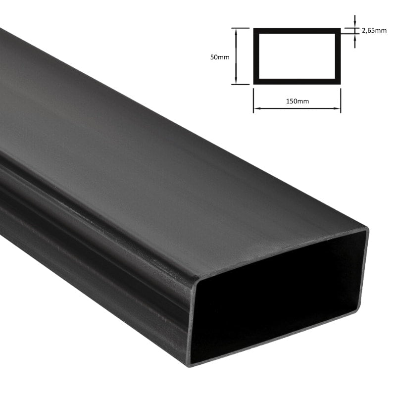 Tubo Retangular Galvanizado 100x50mm: Resistência, Durabilidade & Versatilidade